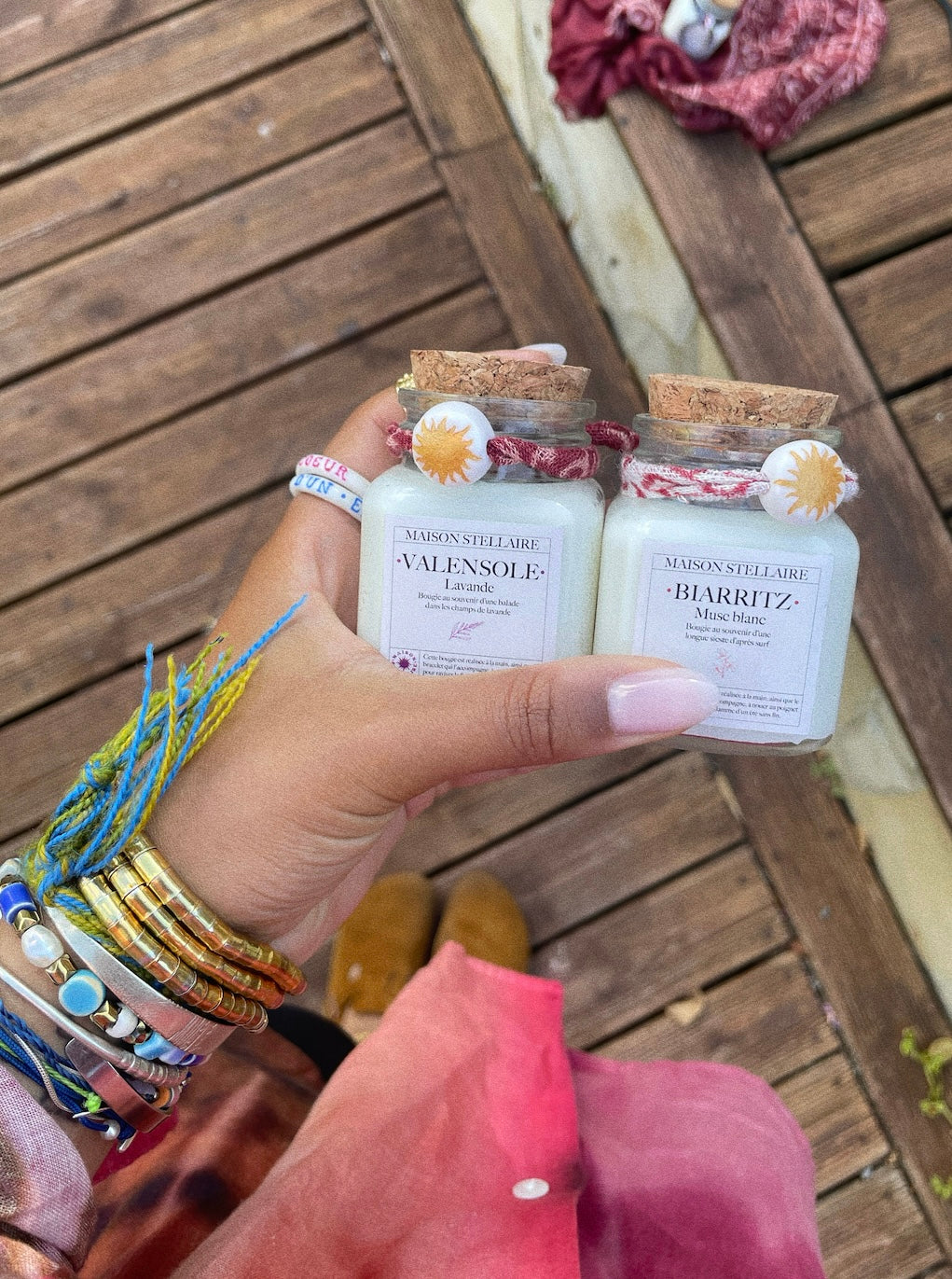 Les Bougies "Bouteille à la Mer" - Maison Stellaire