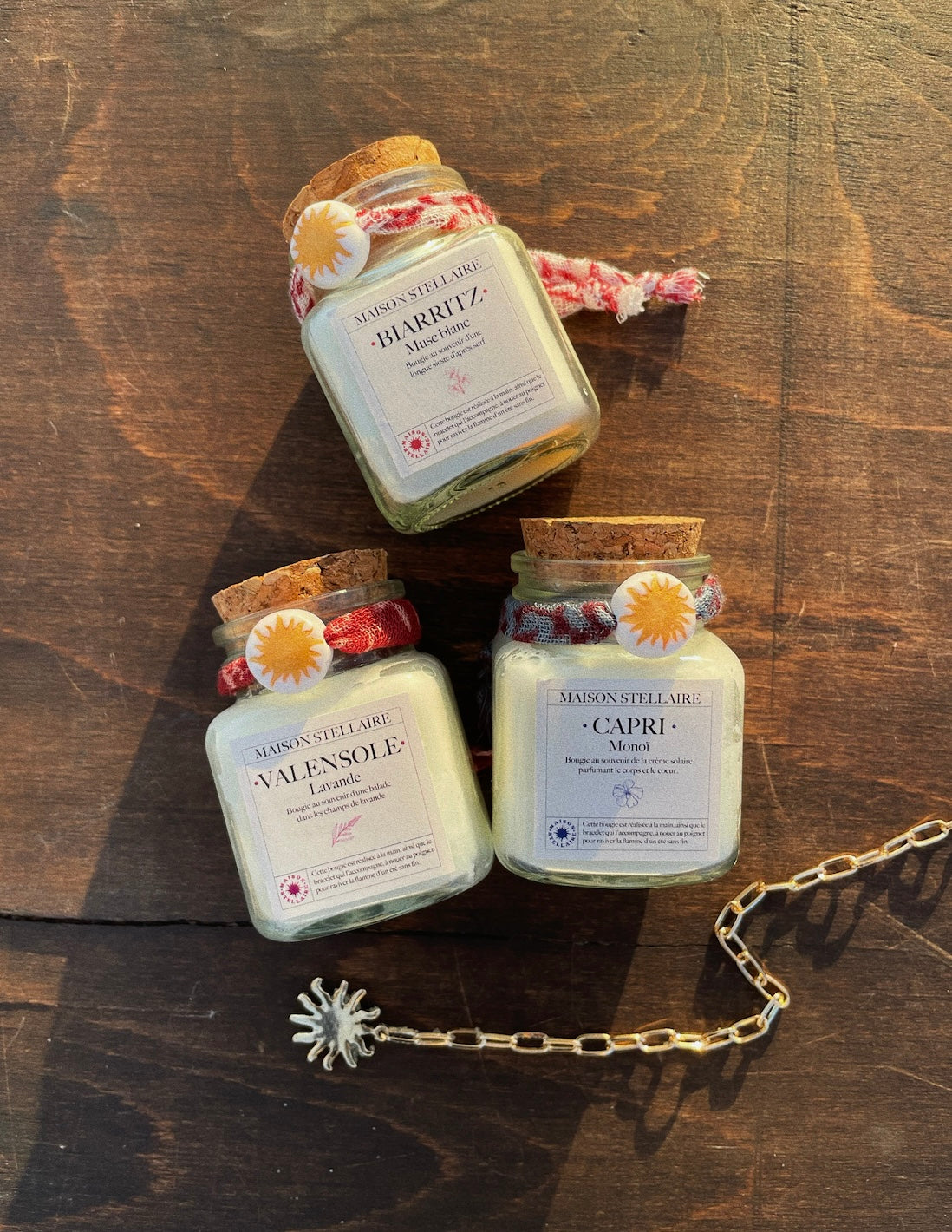 Les Bougies "Bouteille à la Mer" - Maison Stellaire