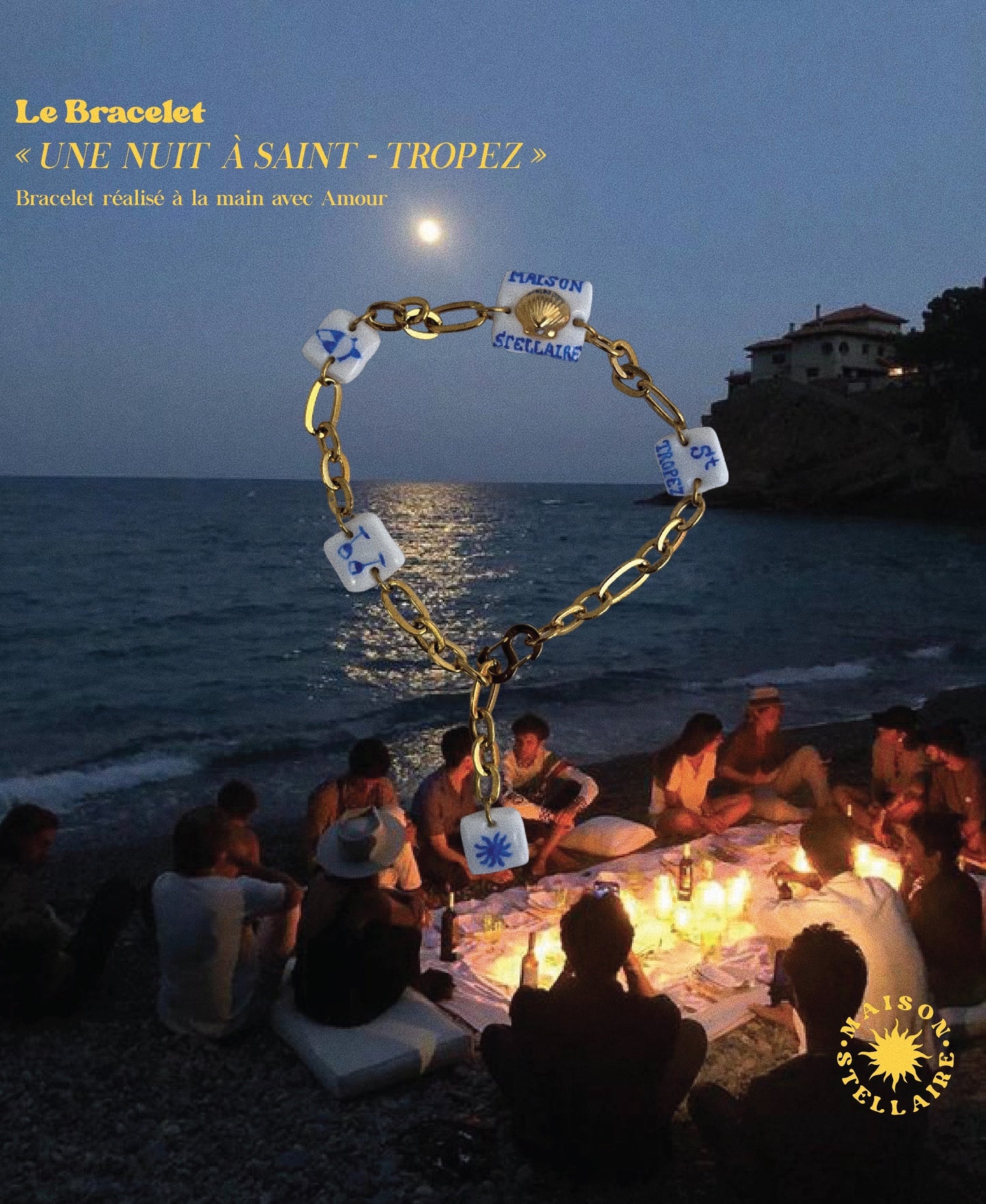 Le Bracelet Saint-Tropez - Maison Stellaire