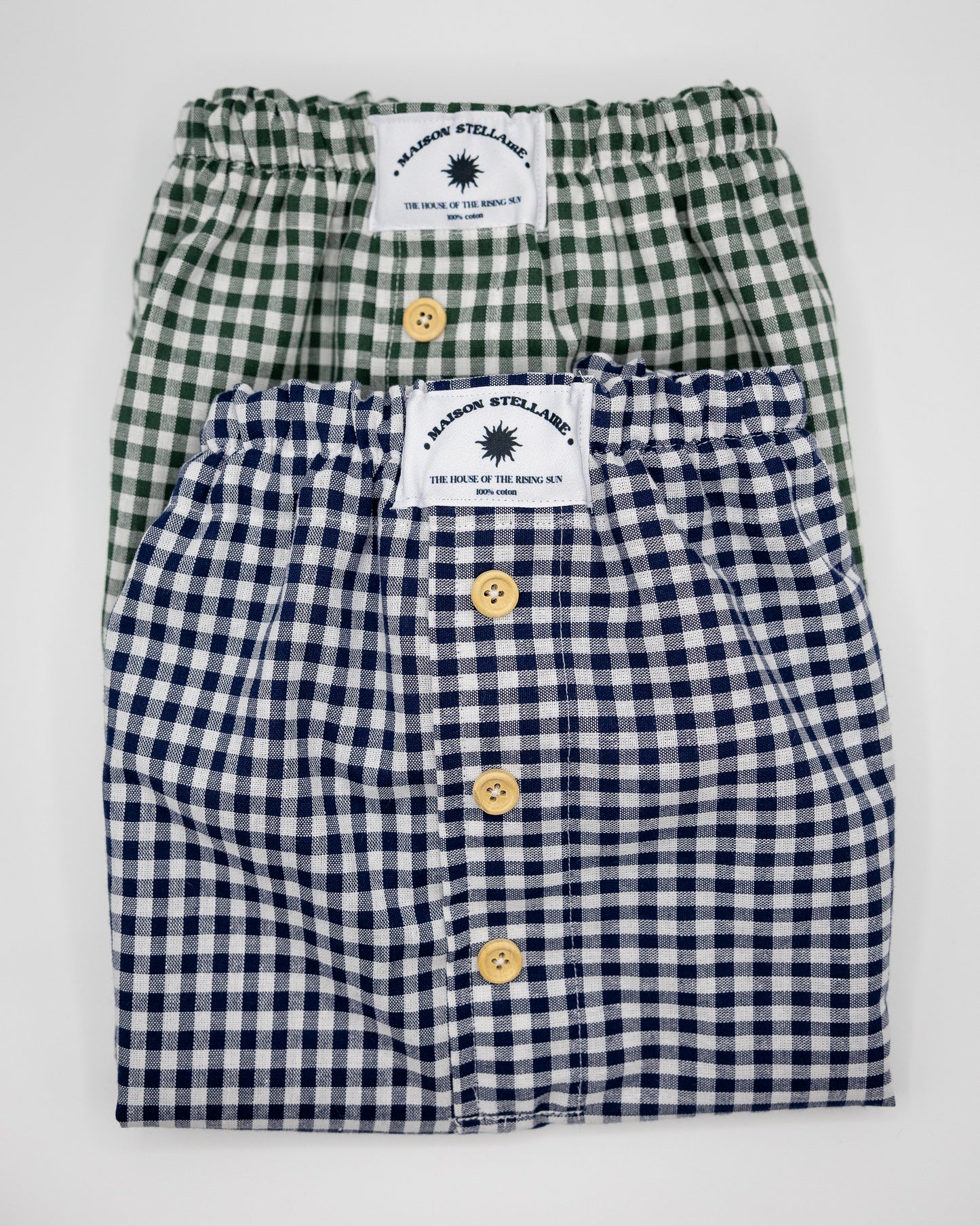 Les 2 Caleçons Vichy