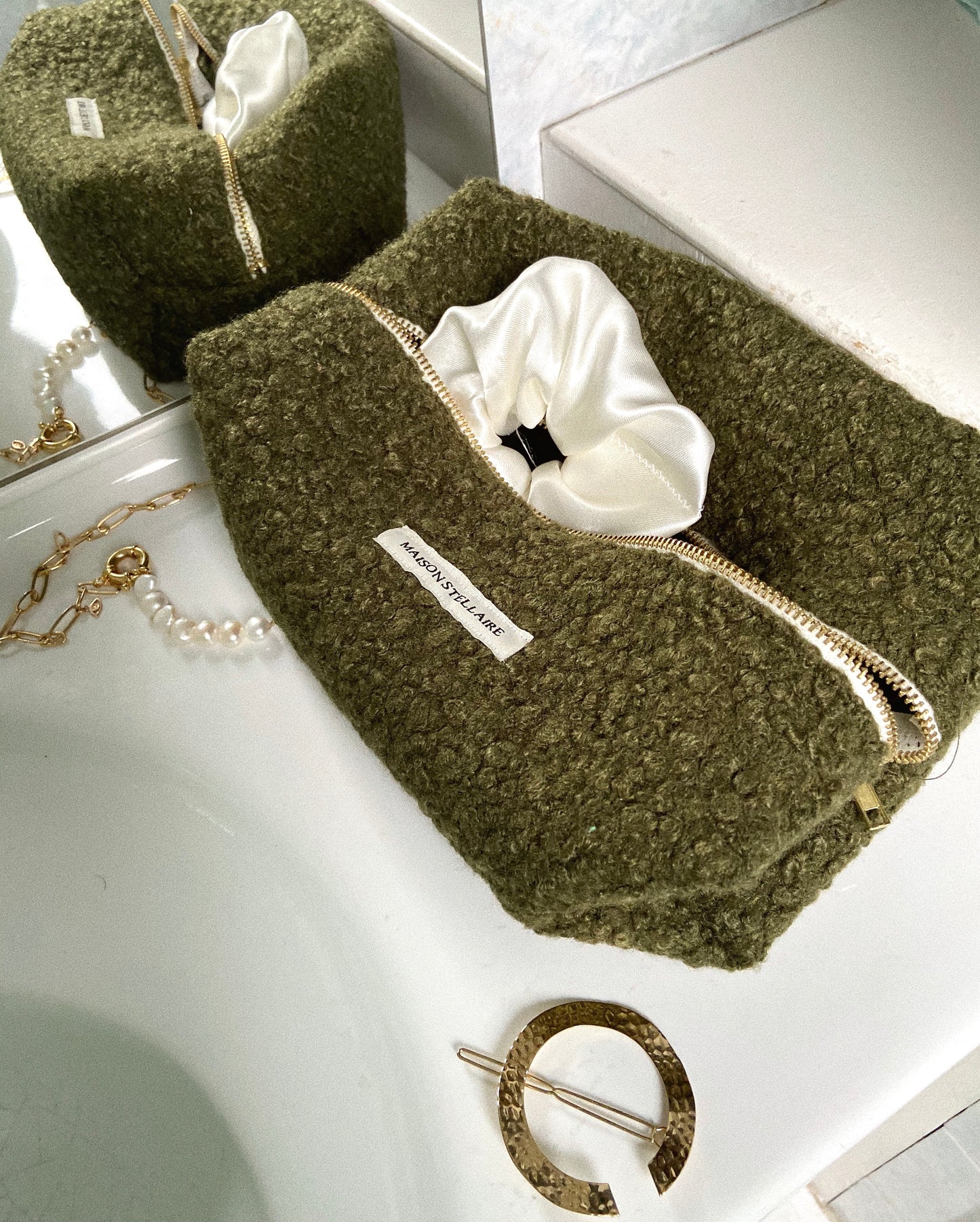 La Trousse Teddy Kaki - Maison Stellaire