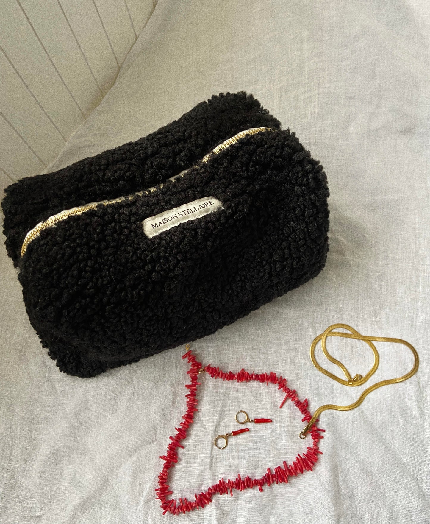 La Trousse Teddy Noire - Maison Stellaire