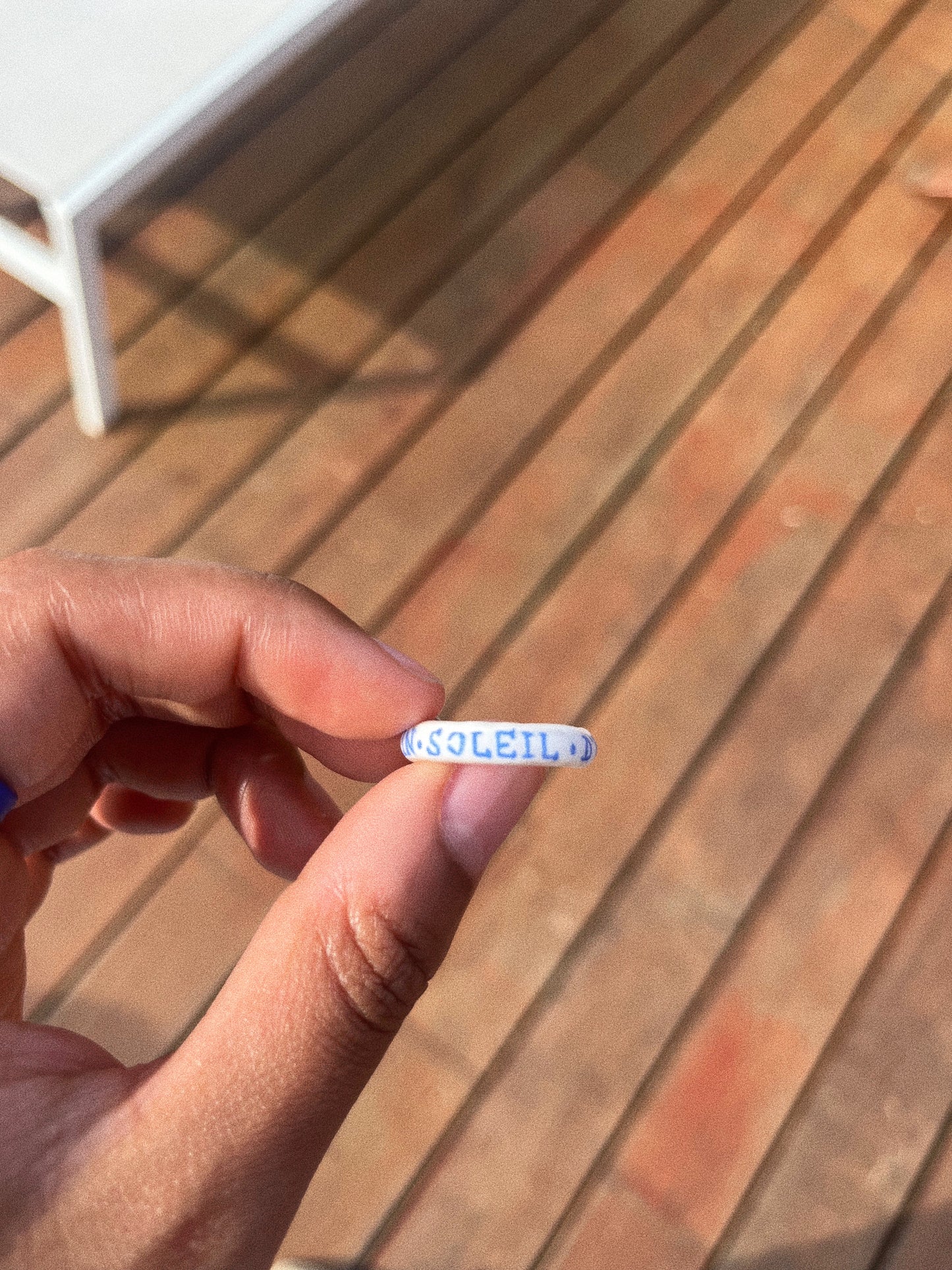 La Bague Manuscrite "Soleil D’un Été Sans Fin" - Maison Stellaire