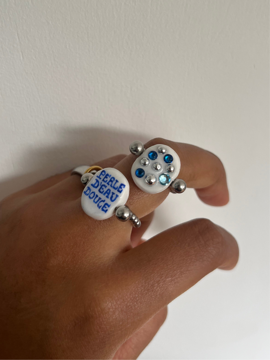 Bague Réversible « Perle d’eau douce »