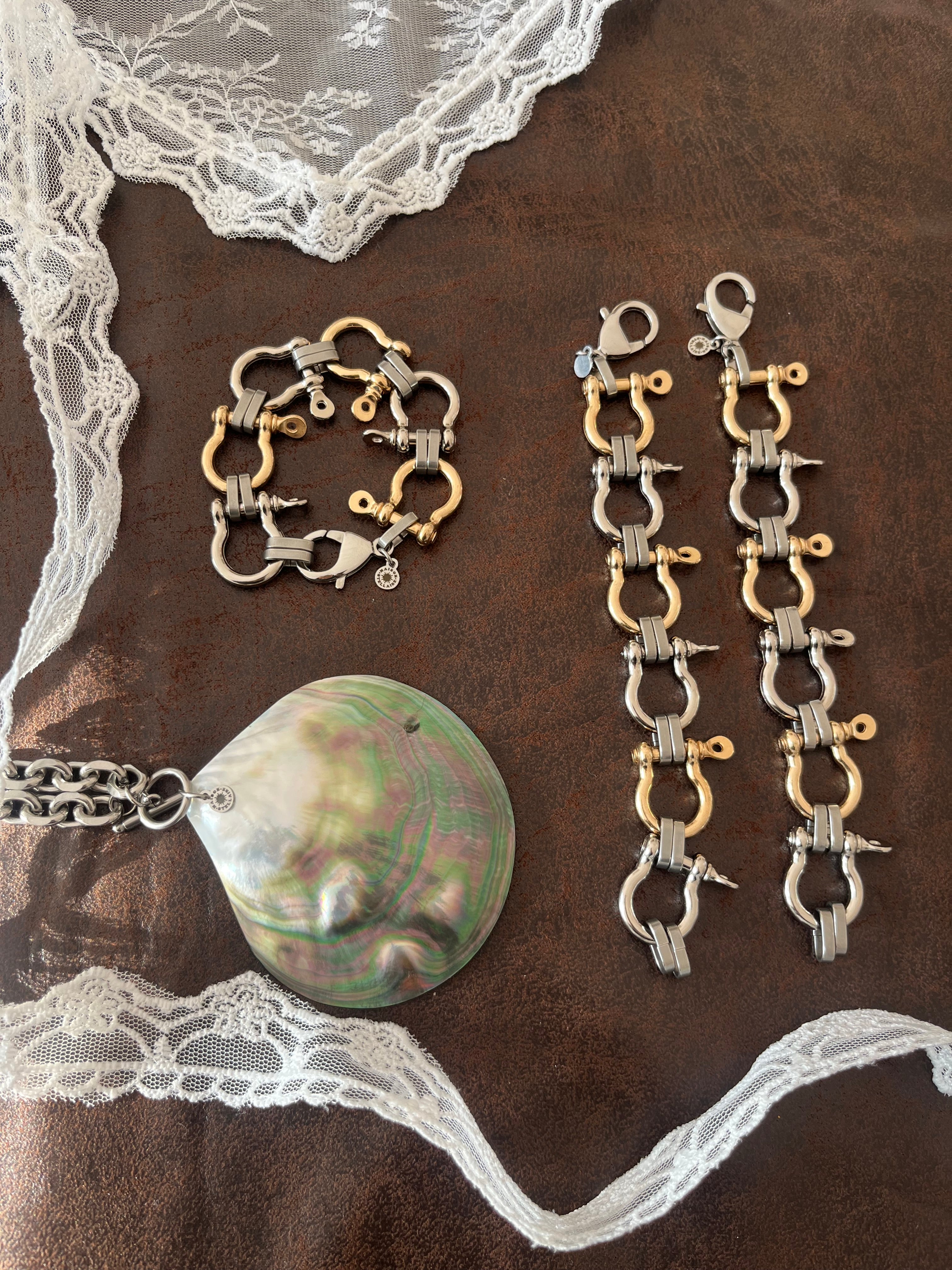 Le Bracelet Manille Bicolore