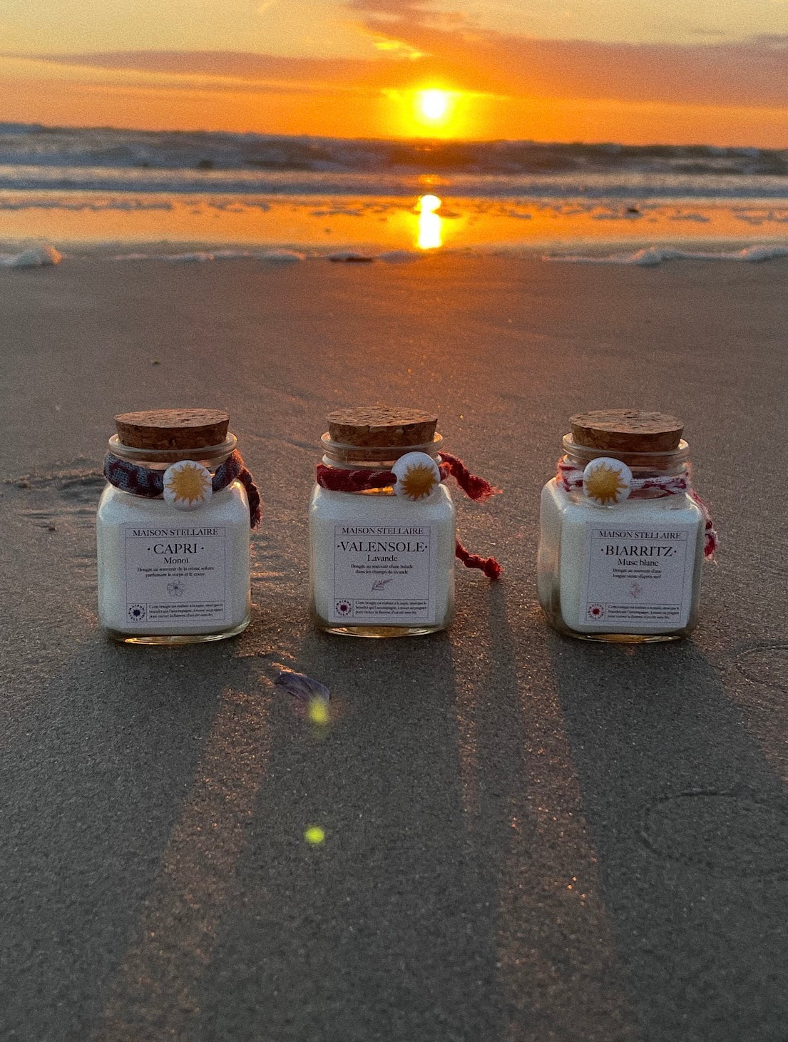 Les Bougies "Bouteille à la Mer" - Maison Stellaire 