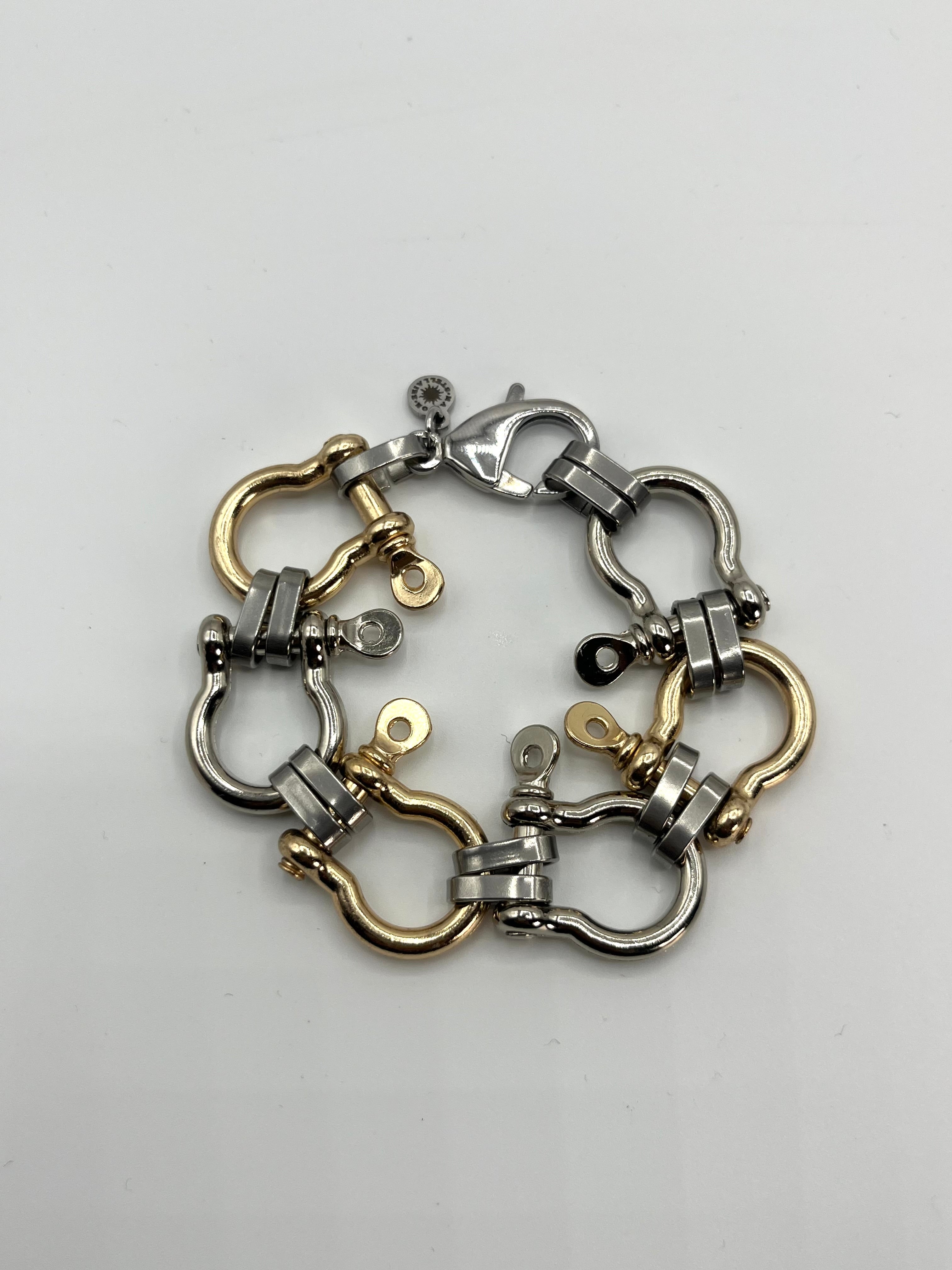 Le Bracelet Manille Bicolore