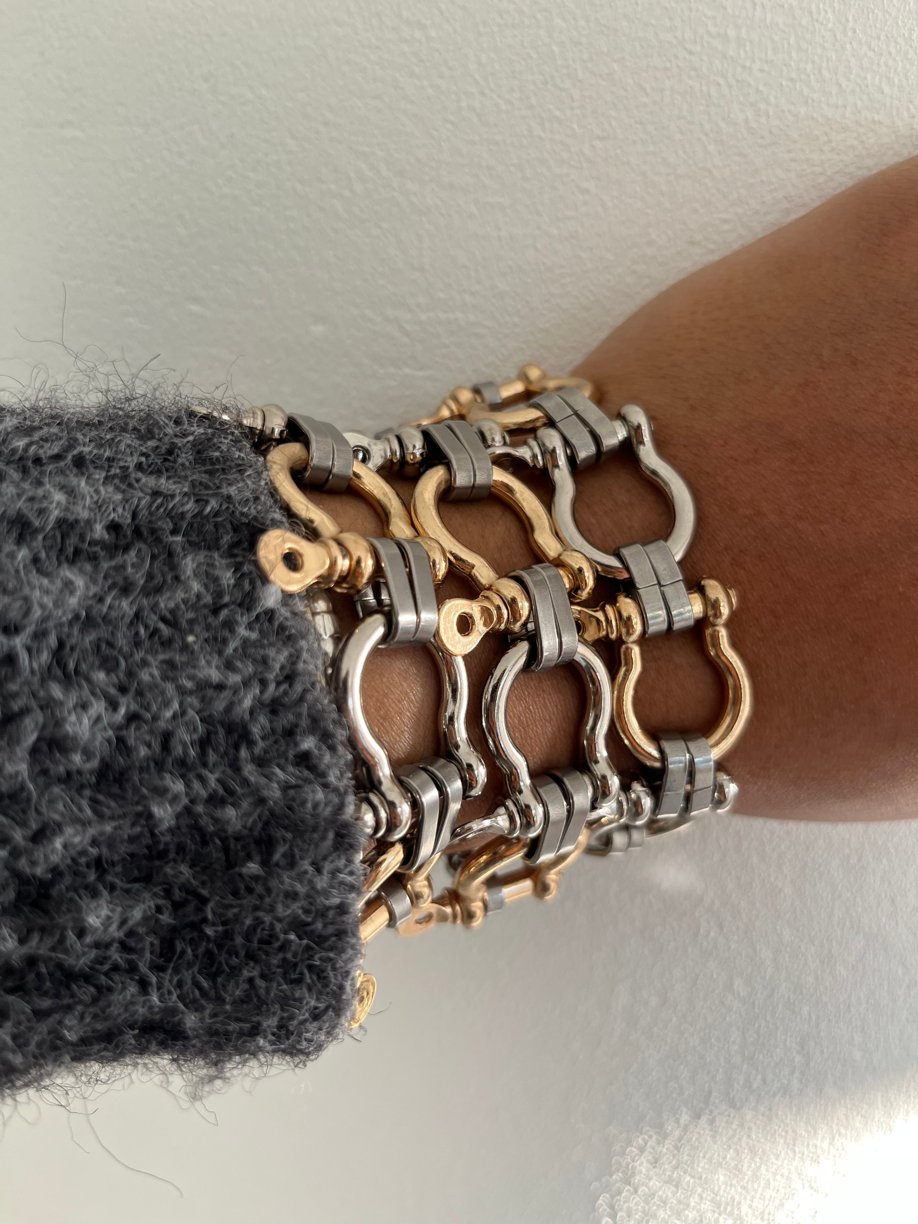 Le Bracelet Manille Bicolore