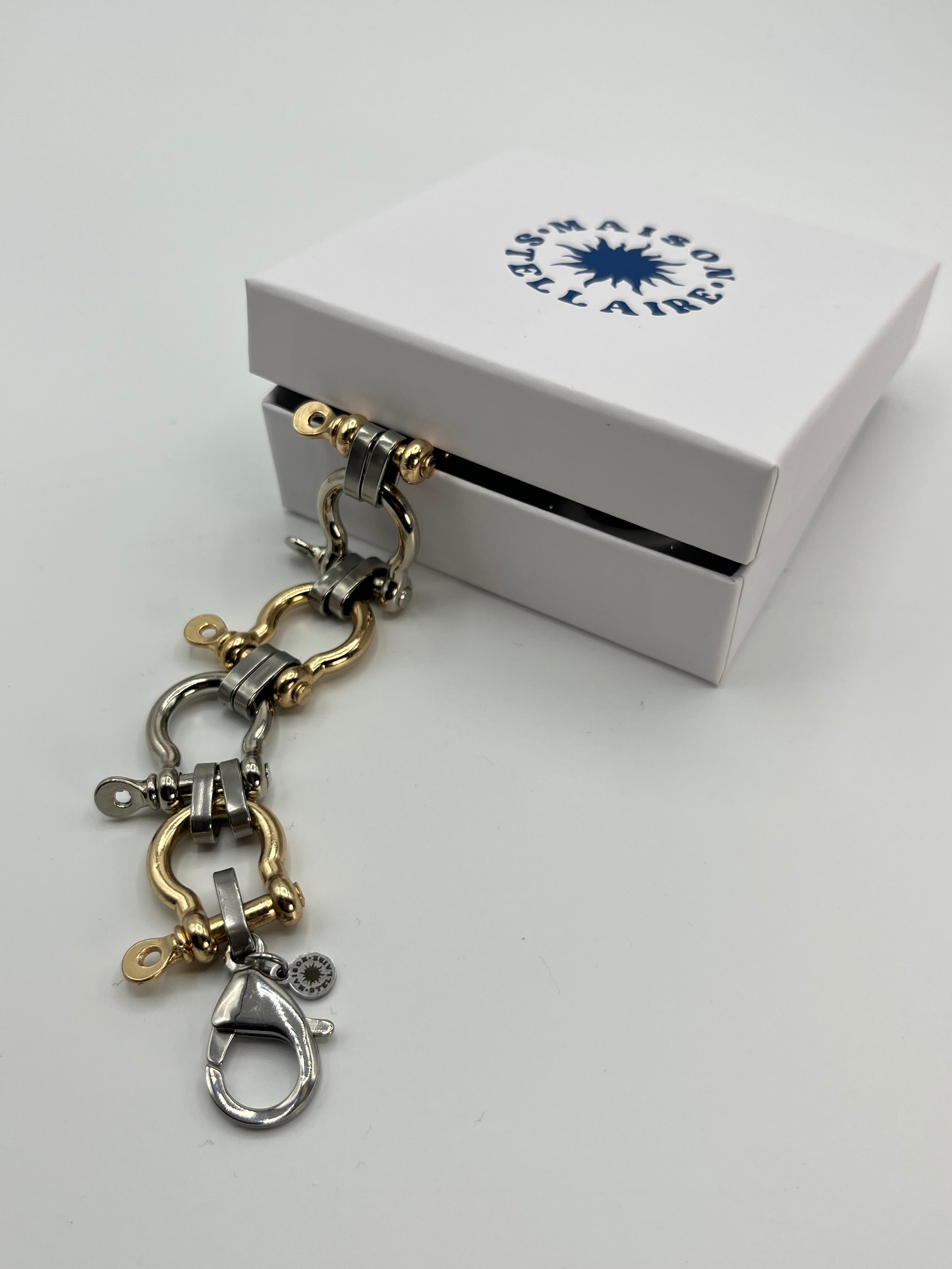 Le Bracelet Manille Bicolore