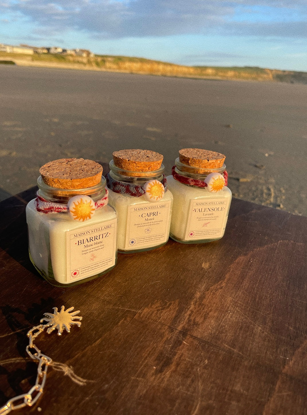 Les Bougies "Bouteille à la Mer" - Maison Stellaire 