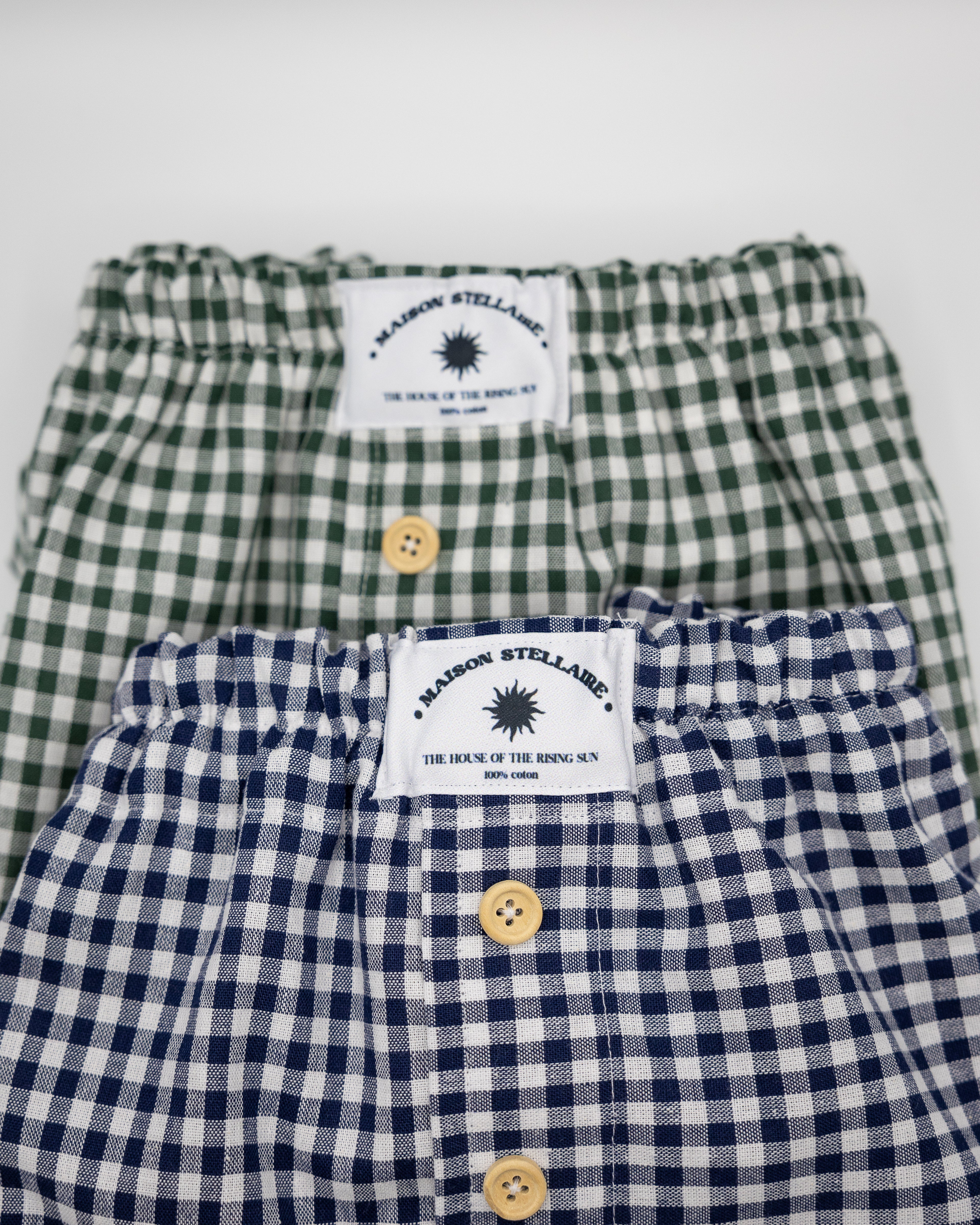 Les 2 Caleçons Vichy