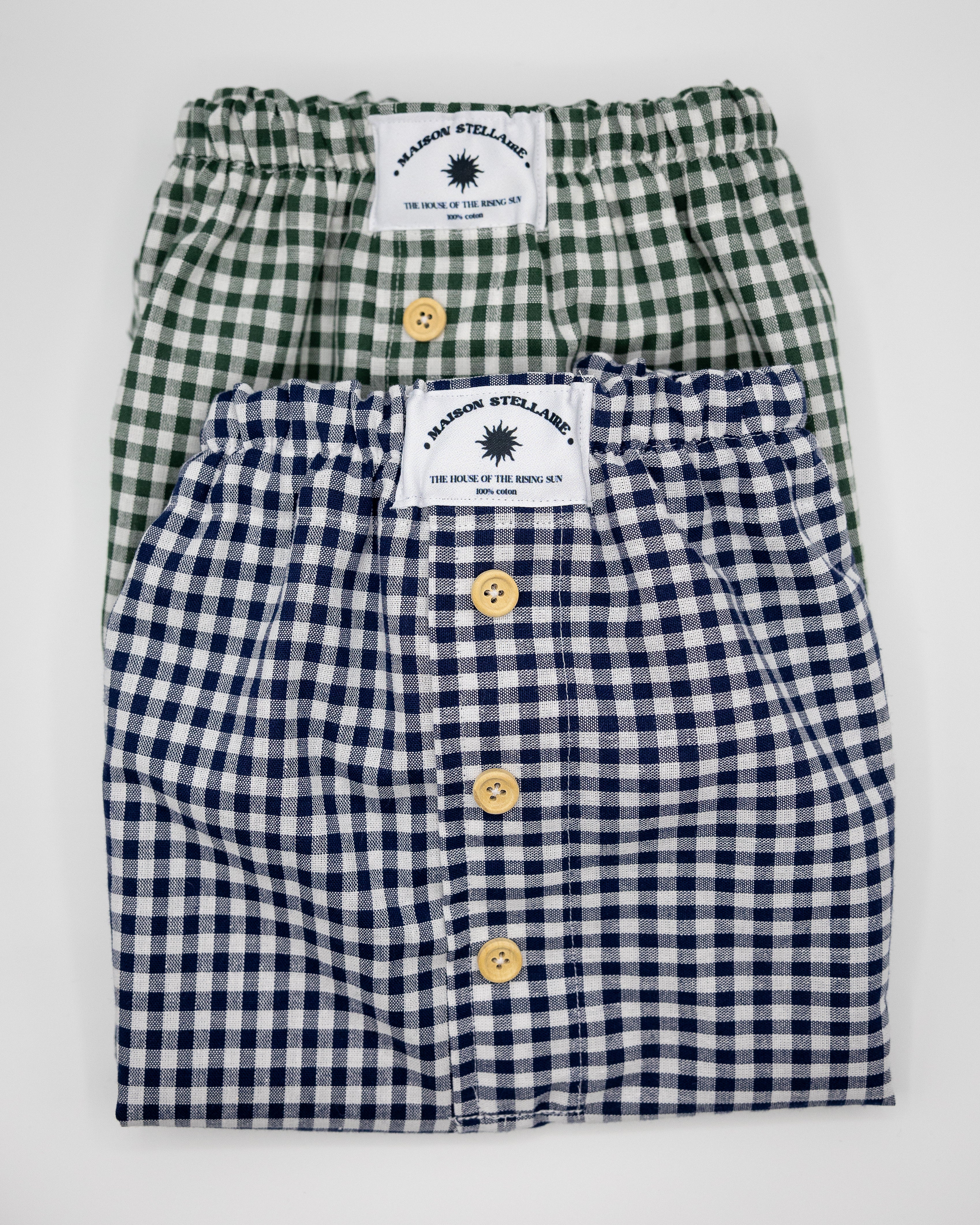 Les 2 Caleçons Vichy