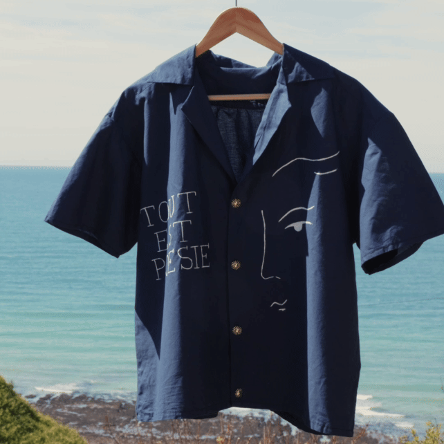 La Chemise "Tout Est Poésie" - Maison Stellaire 